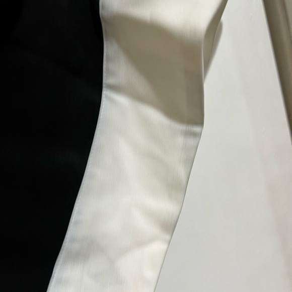 ALI & JAY Elegant Black Dress with White Accents - Picture 3 of 10